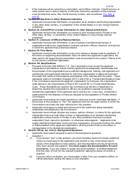 Form DBPR FSBC01 Application for Amateur Sanctioning Organization - Florida, Page 2