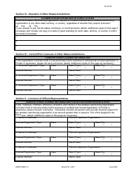 Form DBPR FSBC01 Application for Amateur Sanctioning Organization - Florida, Page 6