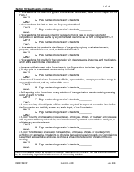 Form DBPR FSBC01 Application for Amateur Sanctioning Organization - Florida, Page 8