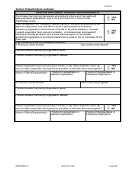 Form DBPR FSBC01 Application for Amateur Sanctioning Organization - Florida, Page 9