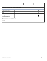 DSHS Form 10-574 Part B Transitional Care Planning Tracking - Active Coordinator of Transition (Act) - Washington, Page 4