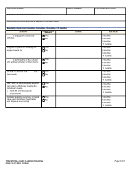 DSHS Form 10-574 Transitional Care Planning Tracking - Washington, Page 8
