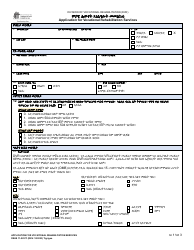 Document preview: DSHS Form 11-022 Application for Vocational Rehabilitation Services - Washington (Tigrinya)