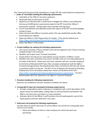 Small Procurement - Request for Proposals - Consultant Services - Marketing and Public Relations - Maryland, Page 4