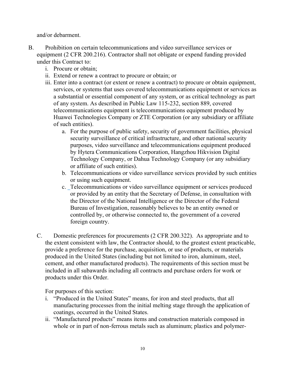Attachment D Contract and Contract Affidavit - Consultant Services - Marketing and Public Relations - Maryland, Page 10