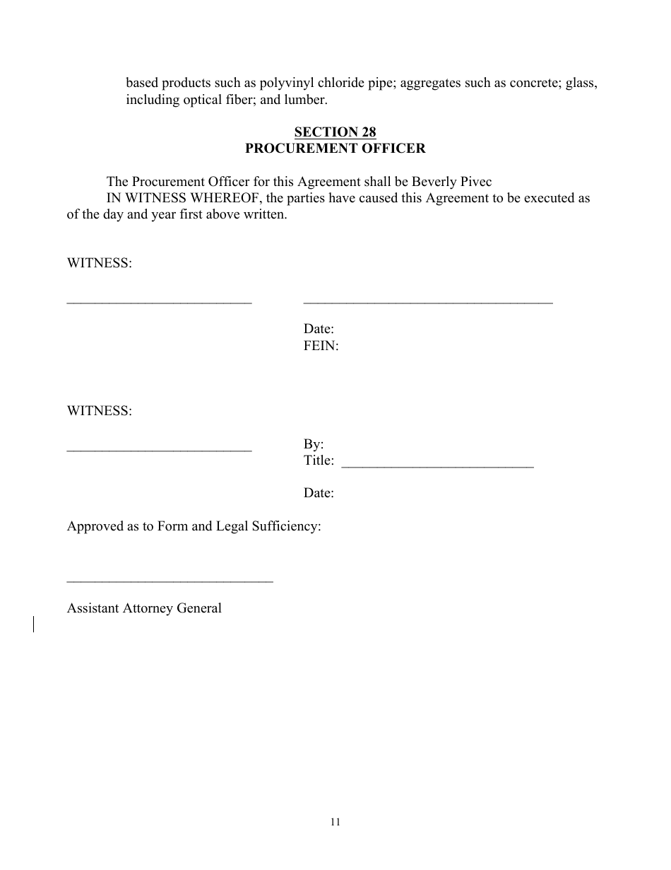 Attachment D Contract and Contract Affidavit - Consultant Services - Marketing and Public Relations - Maryland, Page 11