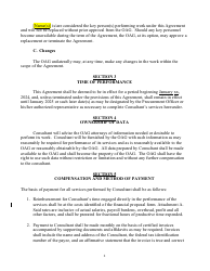 Attachment D Contract and Contract Affidavit - Consultant Services - Marketing and Public Relations - Maryland, Page 2