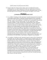 Attachment D Contract and Contract Affidavit - Consultant Services - Marketing and Public Relations - Maryland, Page 8
