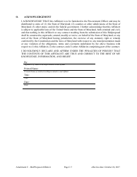Attachment B Bid/Proposal Affidavit - Consultant Services - Marketing and Public Relations - Maryland, Page 7