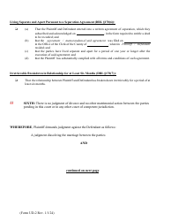 Form UD-2 Verified Complaint Action for Divorce - New York, Page 4