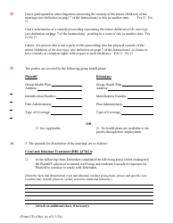 Form UD-6 Sworn Affirmationof Plaintiff - New York, Page 3