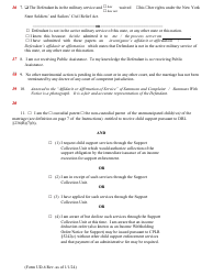 Form UD-6 Sworn Affirmationof Plaintiff - New York, Page 6