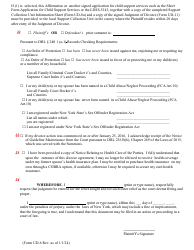 Form UD-6 Sworn Affirmationof Plaintiff - New York, Page 7