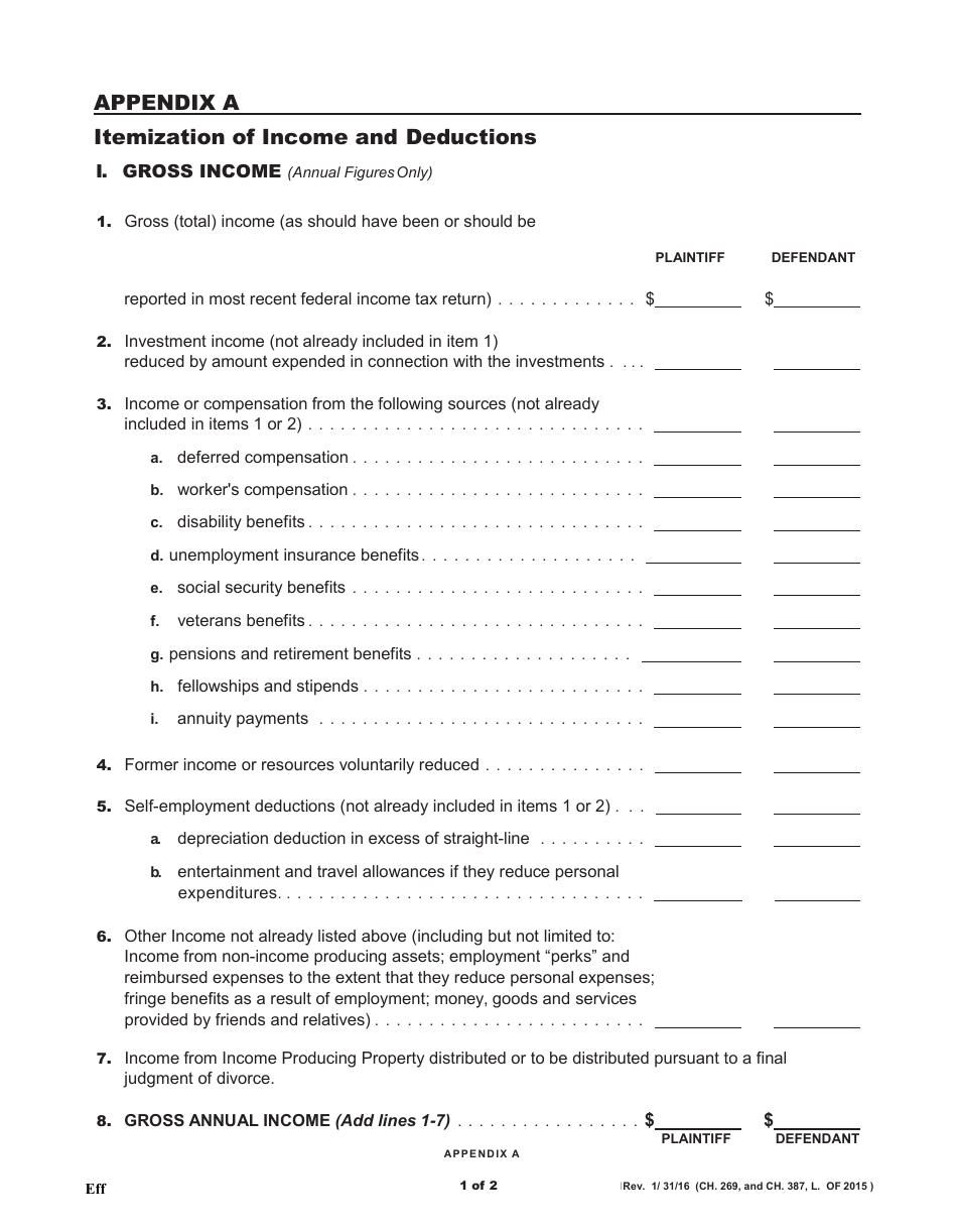 Form UD-8(1) Annual Income Worksheet - New York, Page 3