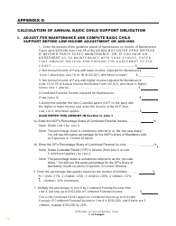 Form UD-8(3) Child Support Worksheet - New York, Page 5