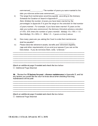 Form UD-8(2) Maintenance Guidelines Worksheet - New York, Page 3