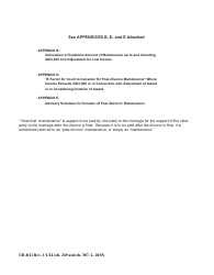 Form UD-8(2) Maintenance Guidelines Worksheet - New York, Page 5