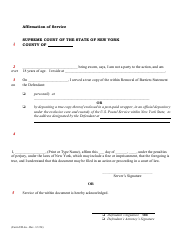 Form UD-4 (UD-4A) Sworn Statement of Removal of Barriers to Remarriage - New York, Page 2