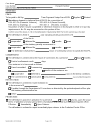 Form NHJB-3228-D Disposition and Sentencing Form - New Hampshire, Page 2