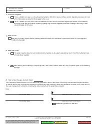 Form CM-110 Case Management Statement - California, Page 5