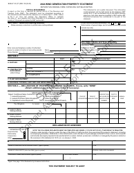 Document preview: Form BOE-571-W Wind Generation Property Statement - Sample - California, 2024