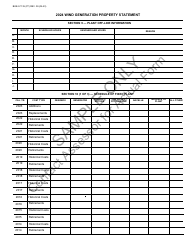 Form BOE-571-W Wind Generation Property Statement - Sample - California, Page 7