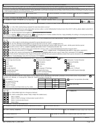 DD Form 2792-1 Early Intervention/Special Education Summary, Page 3