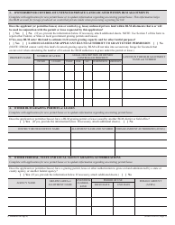 BLM Form 4130-1B Grazing Application - Supplemental Information, Page 3