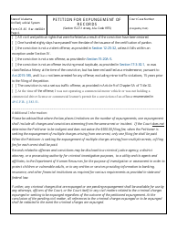 Form CR-65 Petition for Expungement of Records - Alabama, Page 4