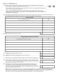 Form RP-459-C-RNW Renewal Application for Exemption for Persons With Disabilities and Limited Incomes - New York, Page 2