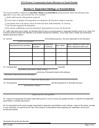 Form AFF-1 Affirmation for Workers&#039; Compensation Death Benefits - New York, Page 8