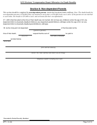 Form AFF-1 Affirmation for Workers&#039; Compensation Death Benefits - New York, Page 9