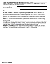 Form DB-450 Notice and Proof of Claim for Disability Benefits - New York (French), Page 5