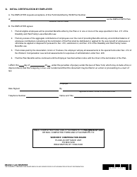 Form DB-802 Application to Have Association, Union or Trustees Plan Accepted/Terminated as Employer&#039;s Plan - New York, Page 2