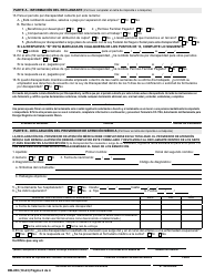 Formulario DB-450 Notificacion Y Prueba De Reclamo Por Beneficios Por Discapacidad - New York (Spanish), Page 3