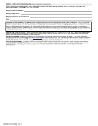 Form DB-450 Notice and Proof of Claim for Disability Benefits - New York, Page 5
