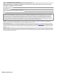 Form DB-450 Notice and Proof of Claim for Disability Benefits - New York (Haitian Creole), Page 5