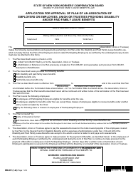 Form DB-801 Application for Approval of Plan of an Association of Employers or Employees, Union or Trustees Providing Disability and/or Paid Family Leave Benefits - New York