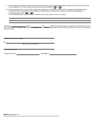 Form DB-801 Application for Approval of Plan of an Association of Employers or Employees, Union or Trustees Providing Disability and/or Paid Family Leave Benefits - New York, Page 4