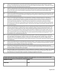 Hemp Research Permit Application &amp; Renewal Form - Pennsylvania, Page 8