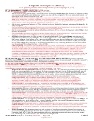 Form DC-CV-001BLR Complaint/Application and Affidavit in Support of Judgment - Maryland (English/Russian), Page 4