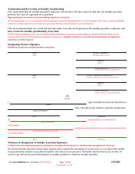 Form CC-GN-041BLR Parental Designation and Consent to the Beginning of Standby Guardianship - Maryland (English/Russian), Page 7