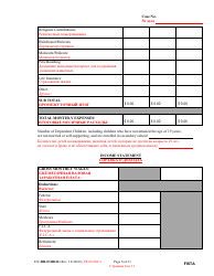 Form CC-DR-031BLR Financial Statement - Maryland (English/Russian), Page 8