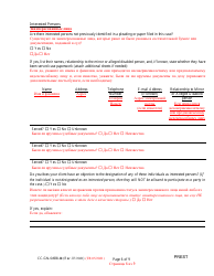 Form CC-GN-049BLR Pre-hearing Statement (Guardianship) - Maryland (English/Russian), Page 6