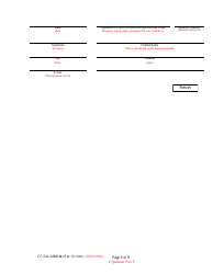 Form CC-GN-049BLR Pre-hearing Statement (Guardianship) - Maryland (English/Russian), Page 9