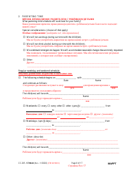 Form CC-DR-109BLR Maryland Parenting Plan Tool - Maryland (English/Russian), Page 8