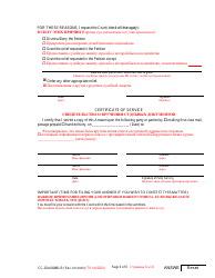 Form CC-GN-004BLR Answer to Petition for Guardianship of Alleged Disabled Person - Maryland (English/Russian), Page 6