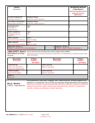Form DC-099BLR Application for Eligibility - Representation by the Public Defender and/or Private Home Detention Program - Maryland (English/Russian), Page 2