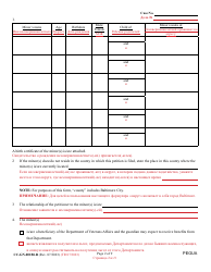 Form CC-GN-001BLR Petition for Guardianship of Minor - Maryland (English/Russian), Page 2