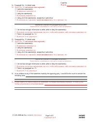 Form CC-DR-050BLR Answer to Complaint/Petition/Motion - Maryland (English/Russian), Page 6